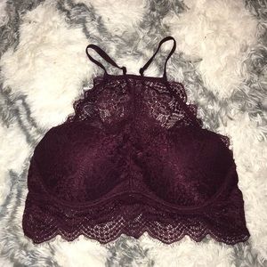 Maroon Pink Bralette